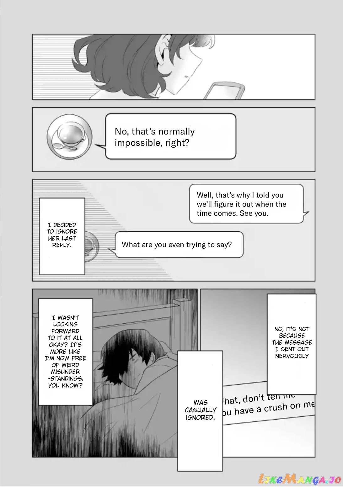 Please Leave Me Alone (For Some Reason, She Wants to Change a Lone Wolf's Helpless High School Life.) chapter 2 - page 29