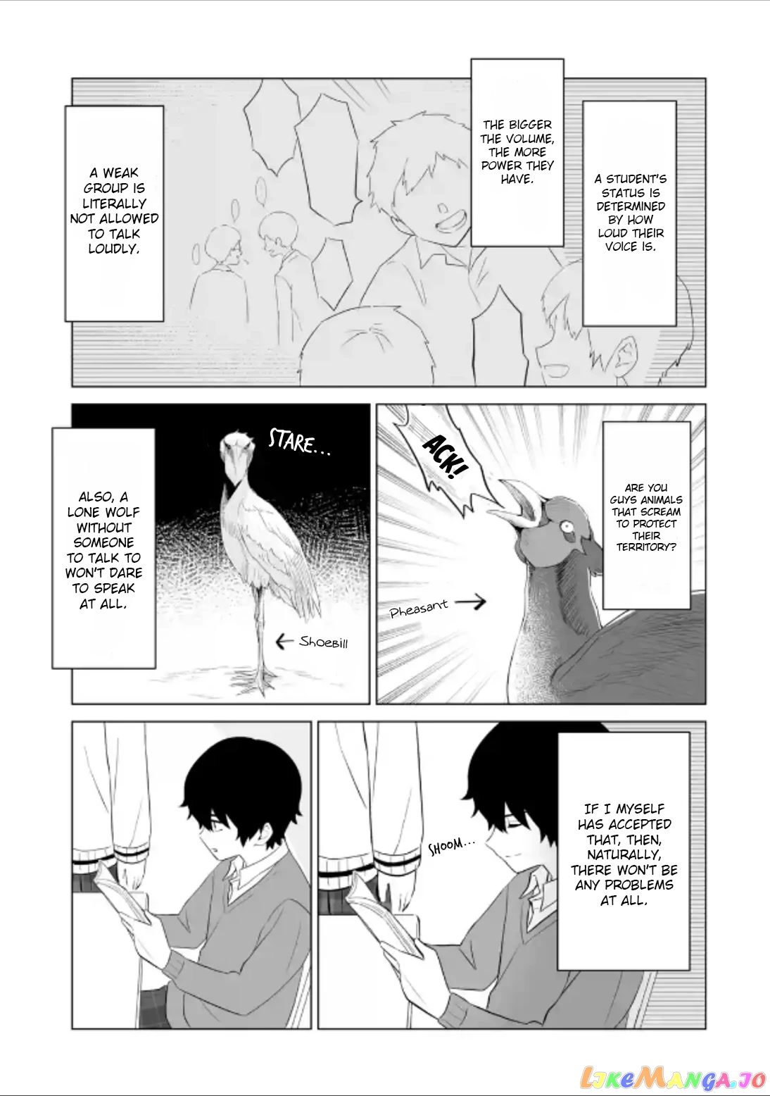 Please Leave Me Alone (For Some Reason, She Wants to Change a Lone Wolf's Helpless High School Life.) chapter 2 - page 31