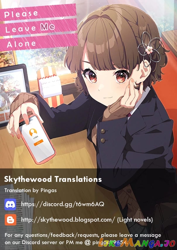Please Leave Me Alone (For Some Reason, She Wants to Change a Lone Wolf's Helpless High School Life.) chapter 2 - page 35