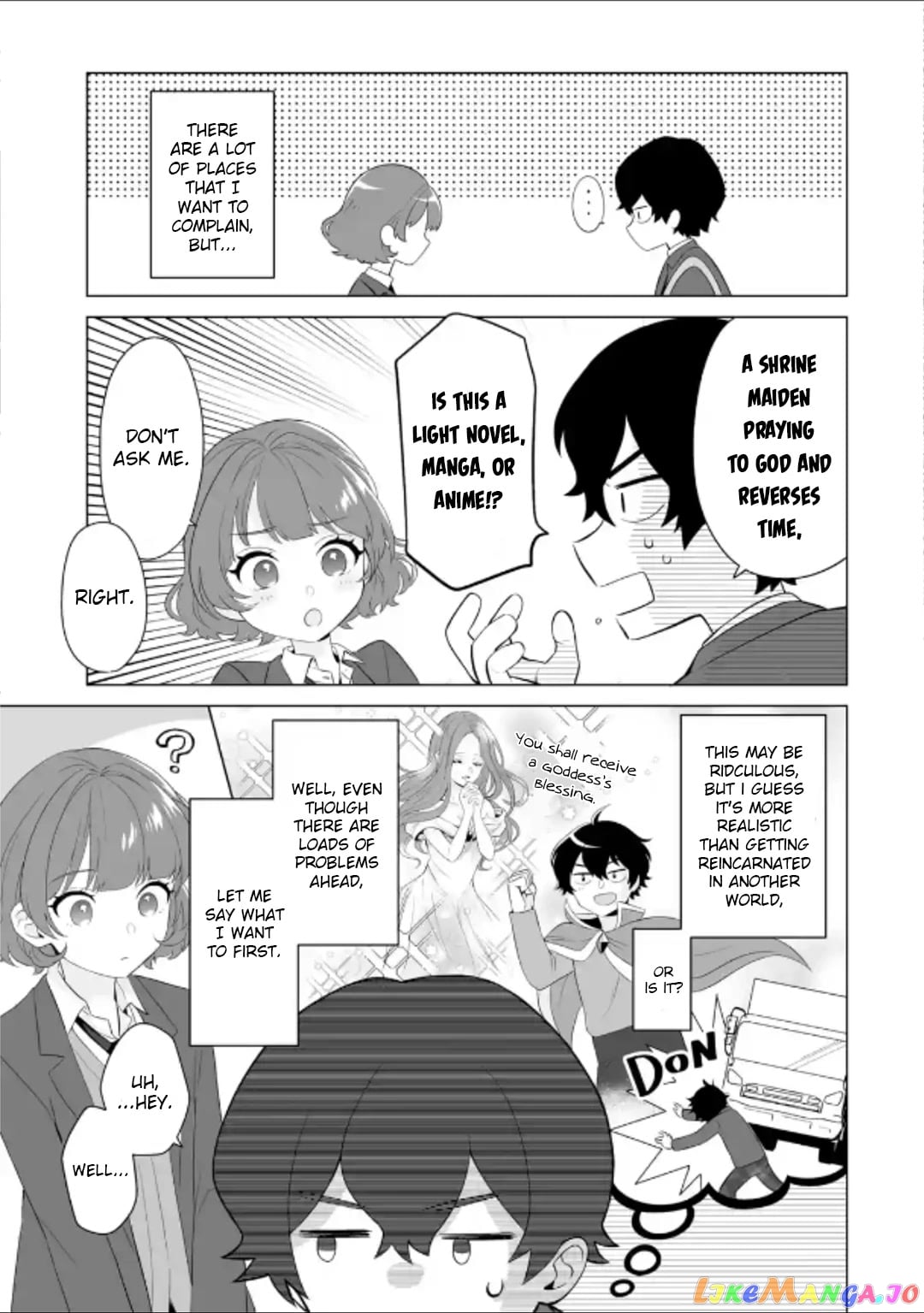 Please Leave Me Alone (For Some Reason, She Wants to Change a Lone Wolf's Helpless High School Life.) chapter 2 - page 5