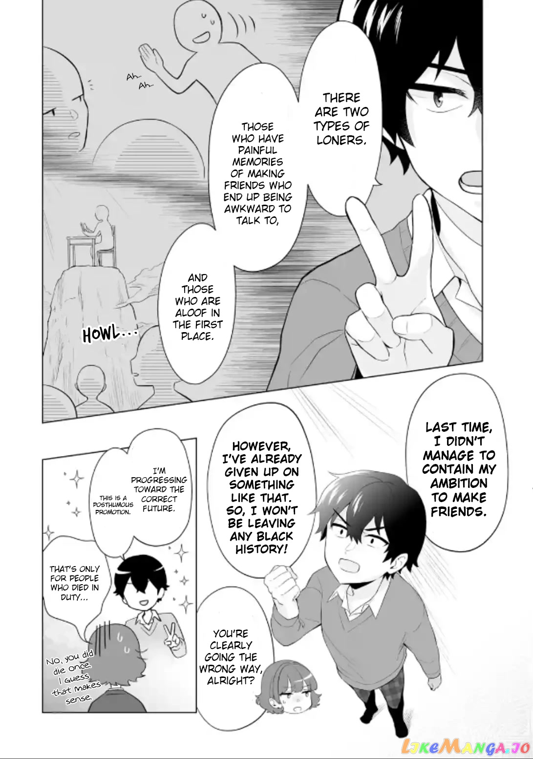 Please Leave Me Alone (For Some Reason, She Wants to Change a Lone Wolf's Helpless High School Life.) chapter 3 - page 14