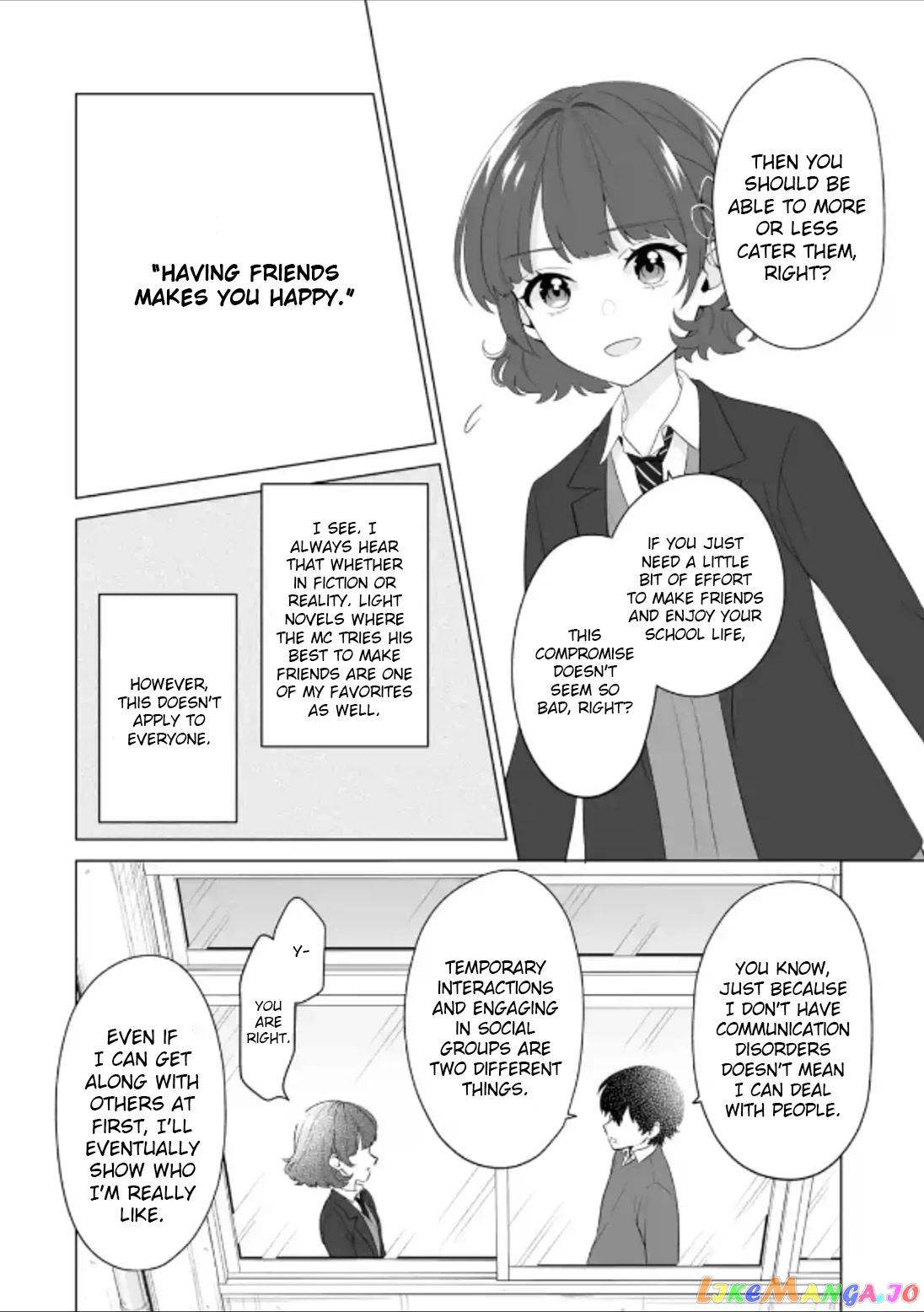 Please Leave Me Alone (For Some Reason, She Wants to Change a Lone Wolf's Helpless High School Life.) chapter 3 - page 16