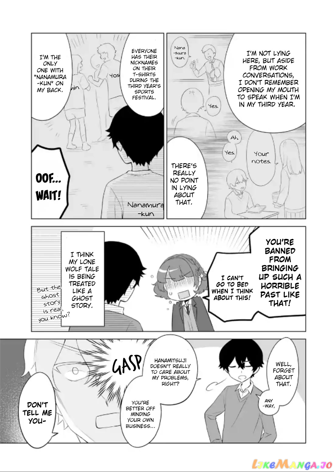 Please Leave Me Alone (For Some Reason, She Wants to Change a Lone Wolf's Helpless High School Life.) chapter 3 - page 21