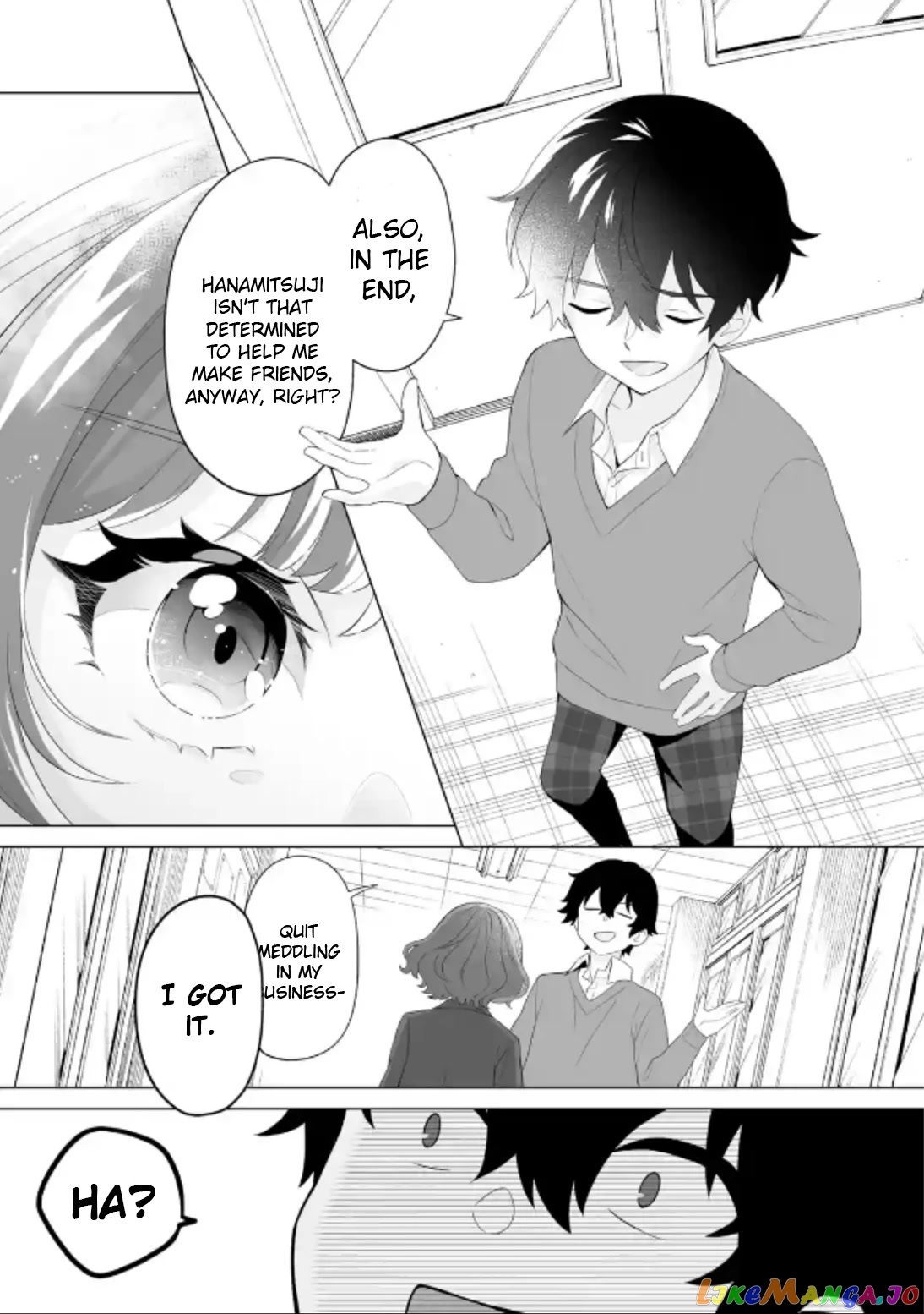 Please Leave Me Alone (For Some Reason, She Wants to Change a Lone Wolf's Helpless High School Life.) chapter 3 - page 23