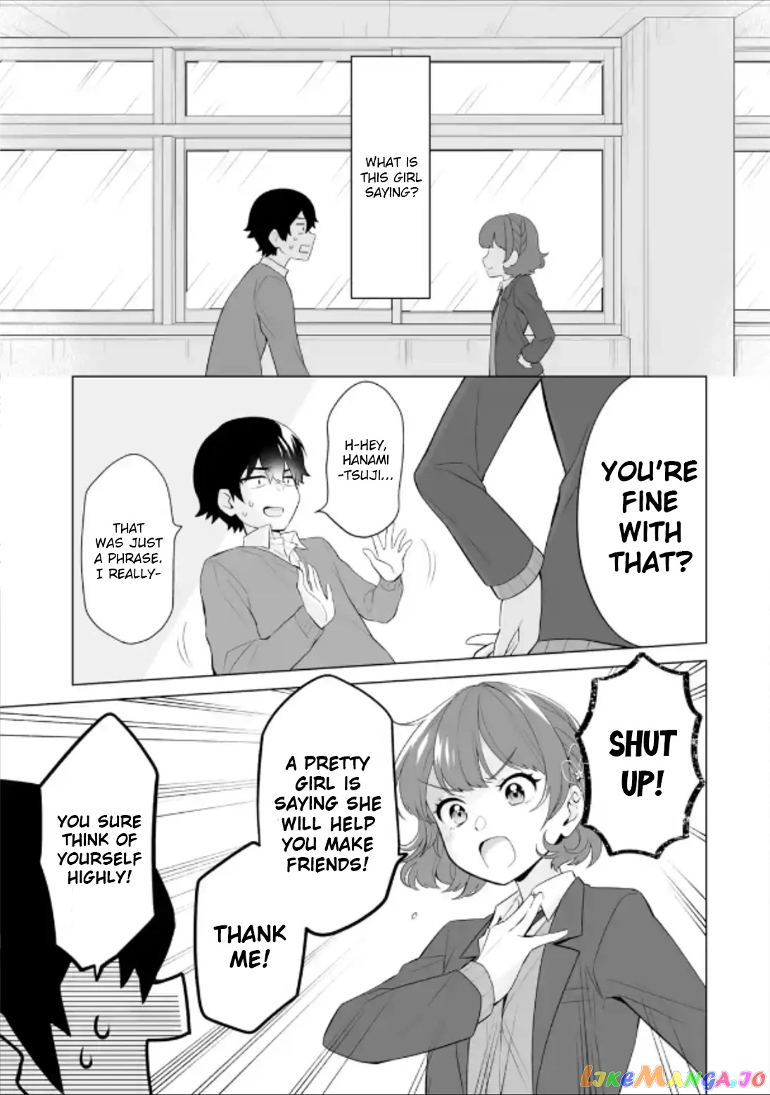 Please Leave Me Alone (For Some Reason, She Wants to Change a Lone Wolf's Helpless High School Life.) chapter 3 - page 25