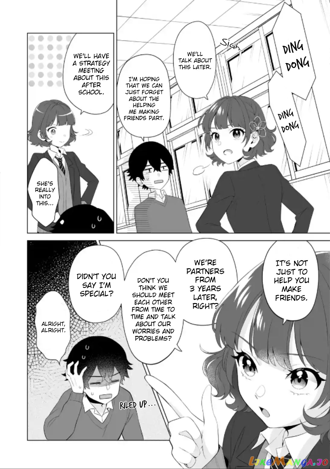 Please Leave Me Alone (For Some Reason, She Wants to Change a Lone Wolf's Helpless High School Life.) chapter 3 - page 26