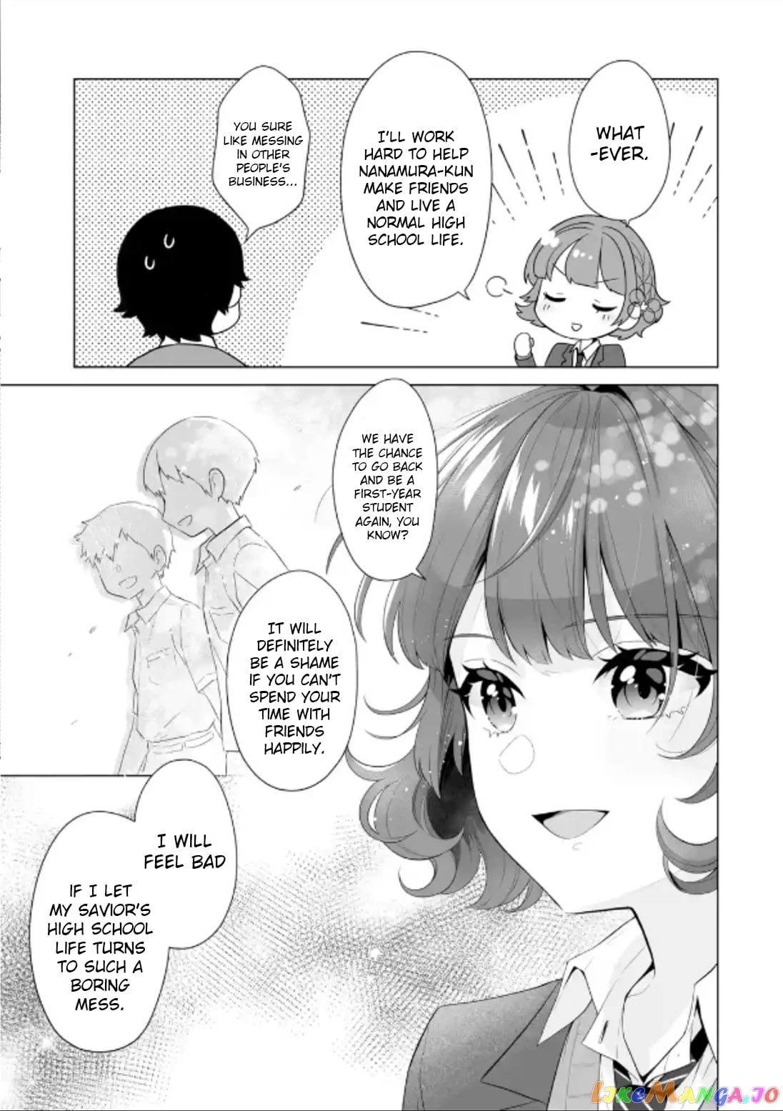 Please Leave Me Alone (For Some Reason, She Wants to Change a Lone Wolf's Helpless High School Life.) chapter 3 - page 29