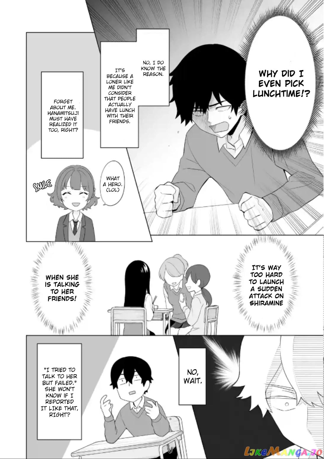 Please Leave Me Alone (For Some Reason, She Wants to Change a Lone Wolf's Helpless High School Life.) chapter 4 - page 16
