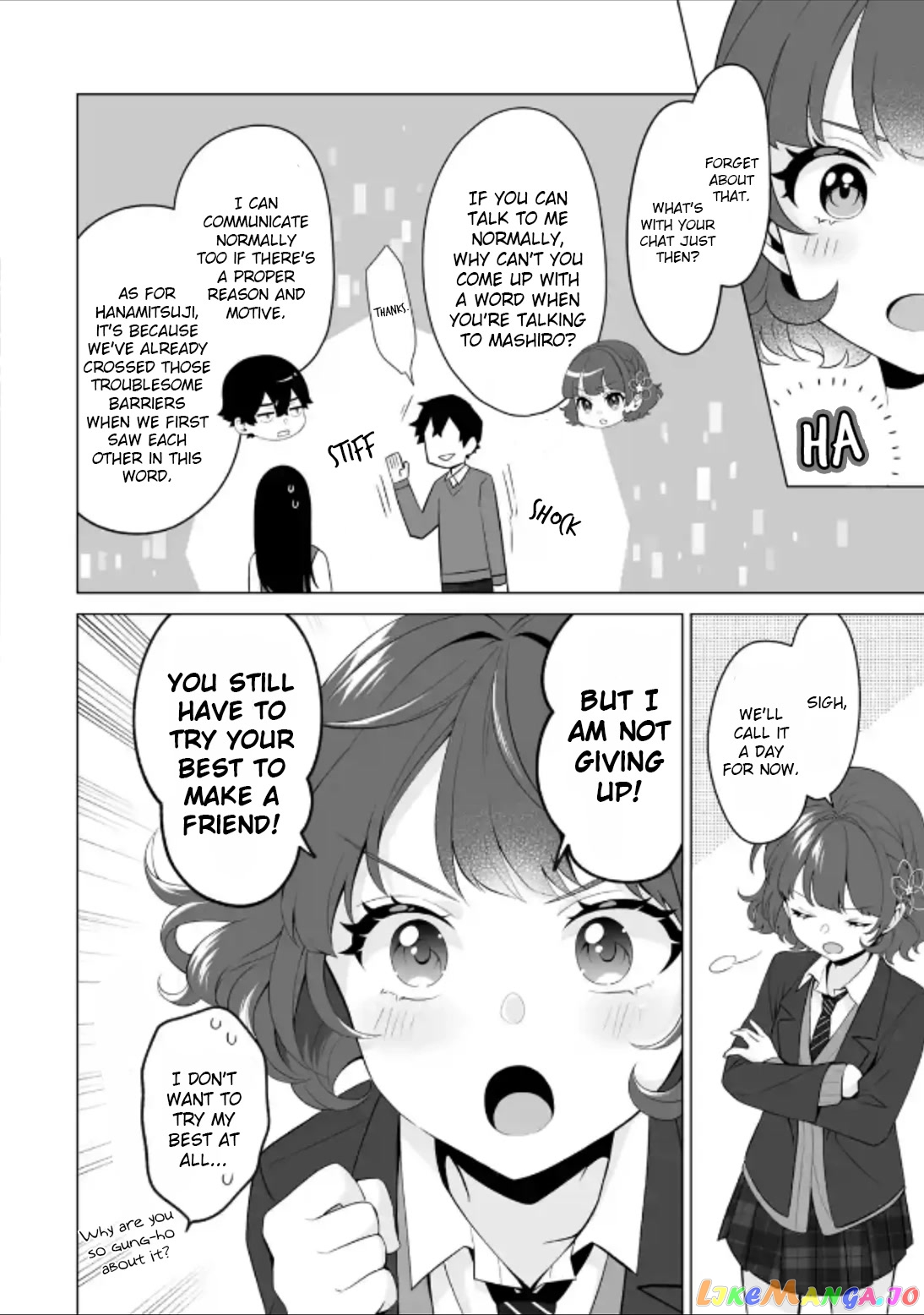 Please Leave Me Alone (For Some Reason, She Wants to Change a Lone Wolf's Helpless High School Life.) chapter 4 - page 26