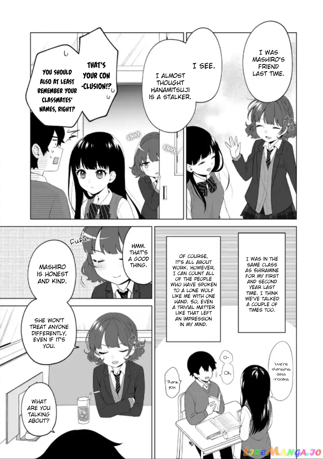Please Leave Me Alone (For Some Reason, She Wants to Change a Lone Wolf's Helpless High School Life.) chapter 4 - page 7