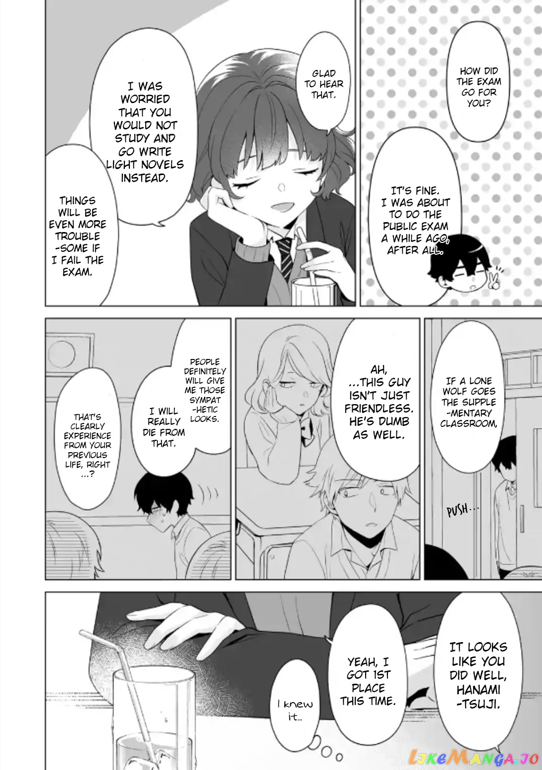 Please Leave Me Alone (For Some Reason, She Wants to Change a Lone Wolf's Helpless High School Life.) chapter 5 - page 10