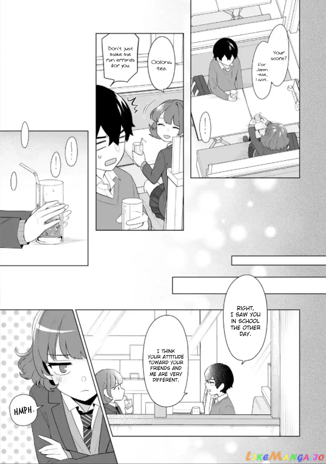 Please Leave Me Alone (For Some Reason, She Wants to Change a Lone Wolf's Helpless High School Life.) chapter 5 - page 11