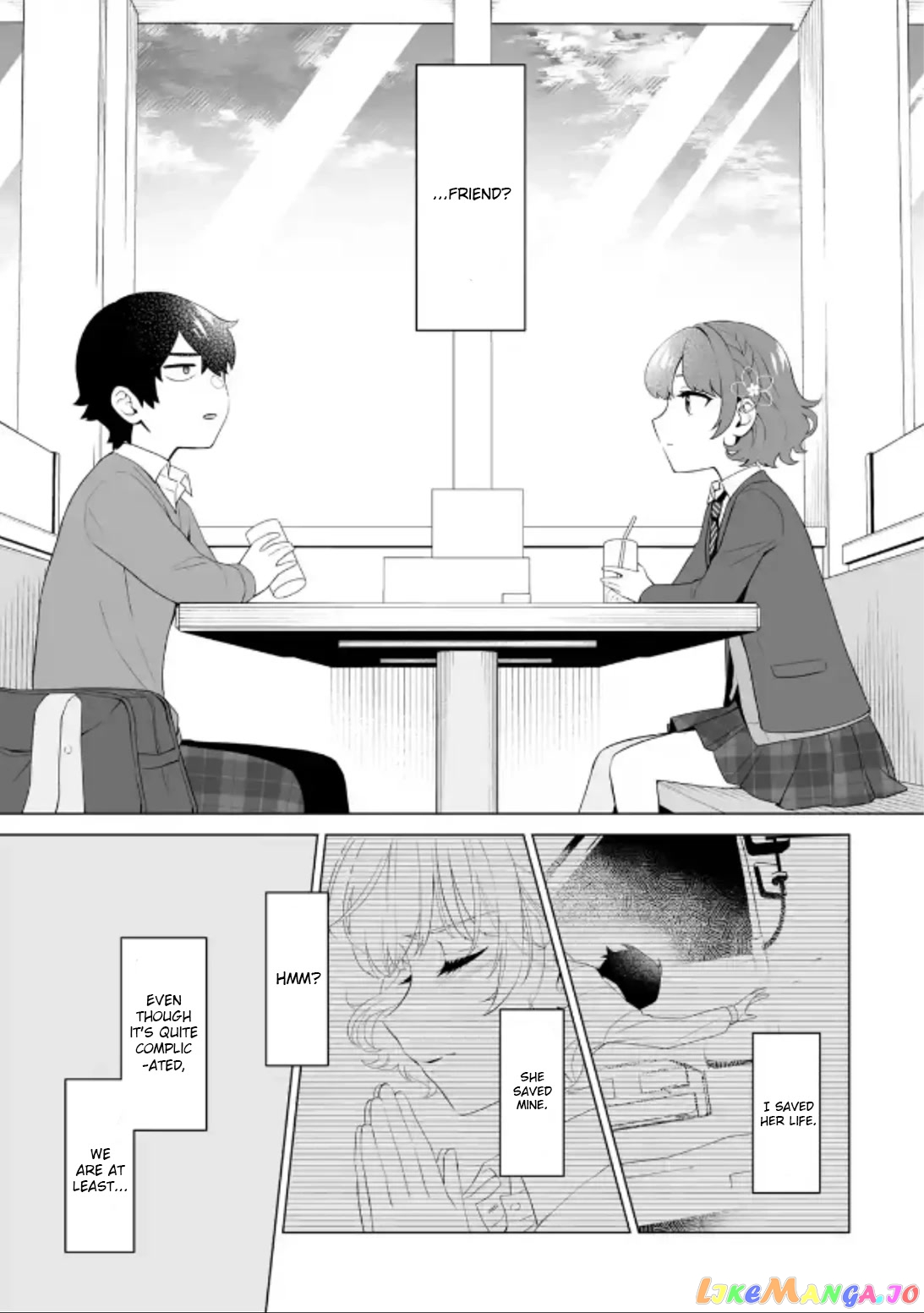 Please Leave Me Alone (For Some Reason, She Wants to Change a Lone Wolf's Helpless High School Life.) chapter 5 - page 13