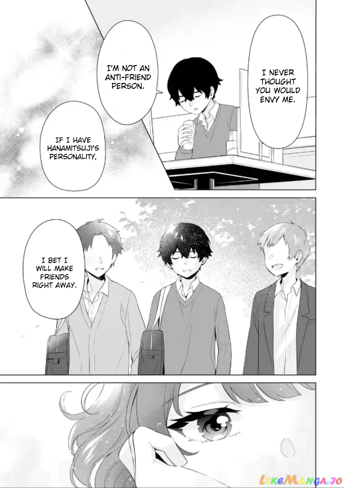 Please Leave Me Alone (For Some Reason, She Wants to Change a Lone Wolf's Helpless High School Life.) chapter 5 - page 15