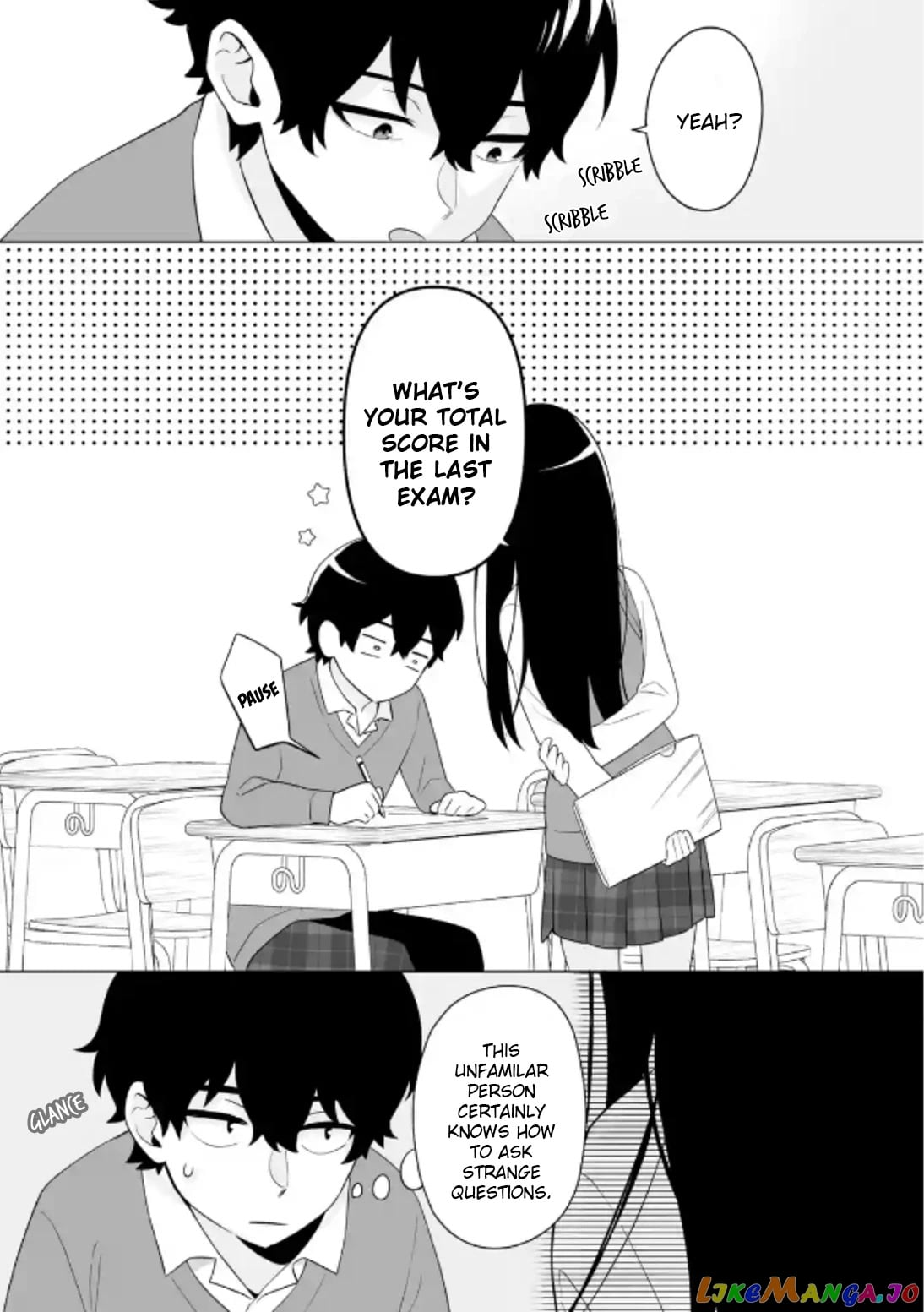Please Leave Me Alone (For Some Reason, She Wants to Change a Lone Wolf's Helpless High School Life.) chapter 5 - page 3