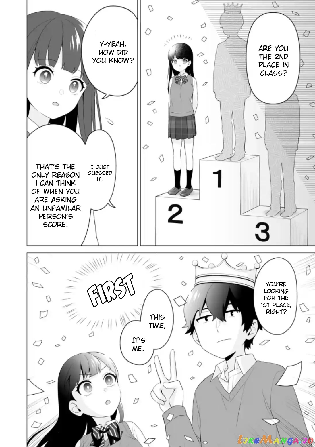 Please Leave Me Alone (For Some Reason, She Wants to Change a Lone Wolf's Helpless High School Life.) chapter 5 - page 6