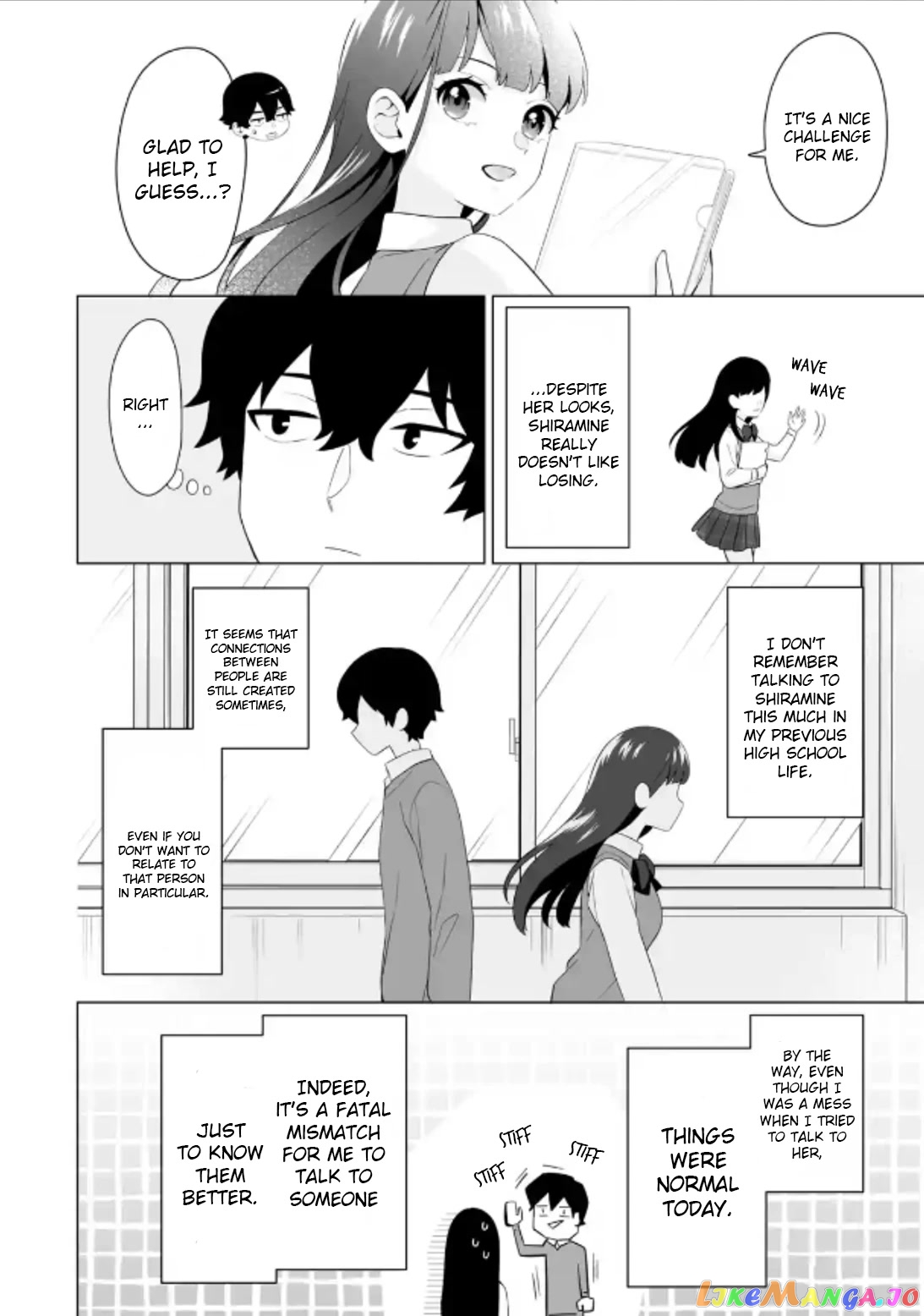 Please Leave Me Alone (For Some Reason, She Wants to Change a Lone Wolf's Helpless High School Life.) chapter 5 - page 8