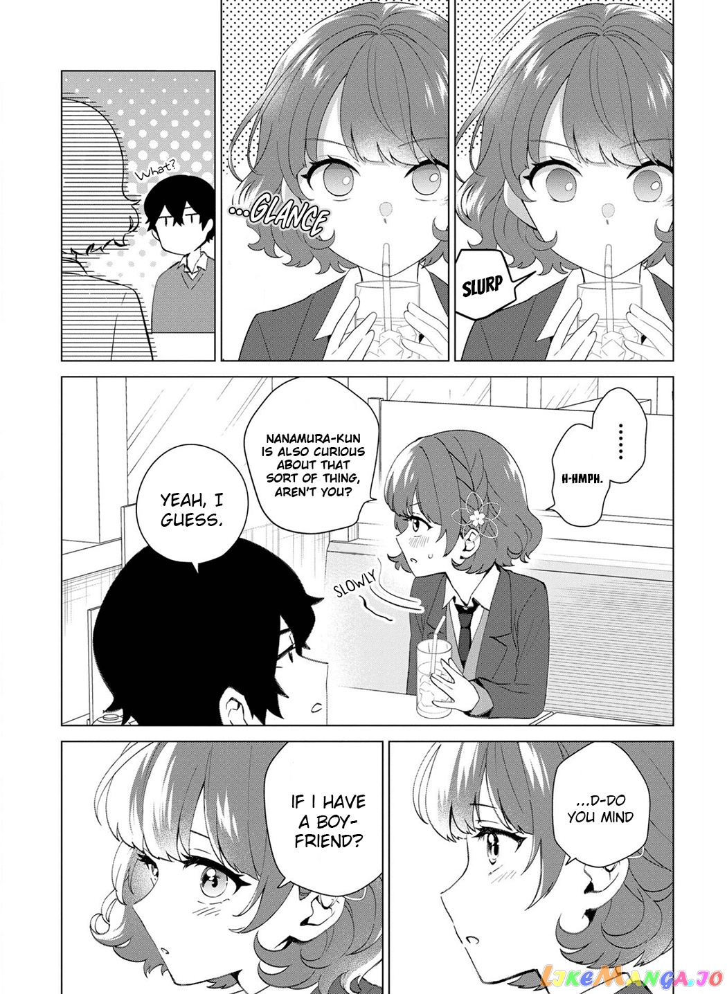 Please Leave Me Alone (For Some Reason, She Wants to Change a Lone Wolf's Helpless High School Life.) chapter 5.5 - page 6
