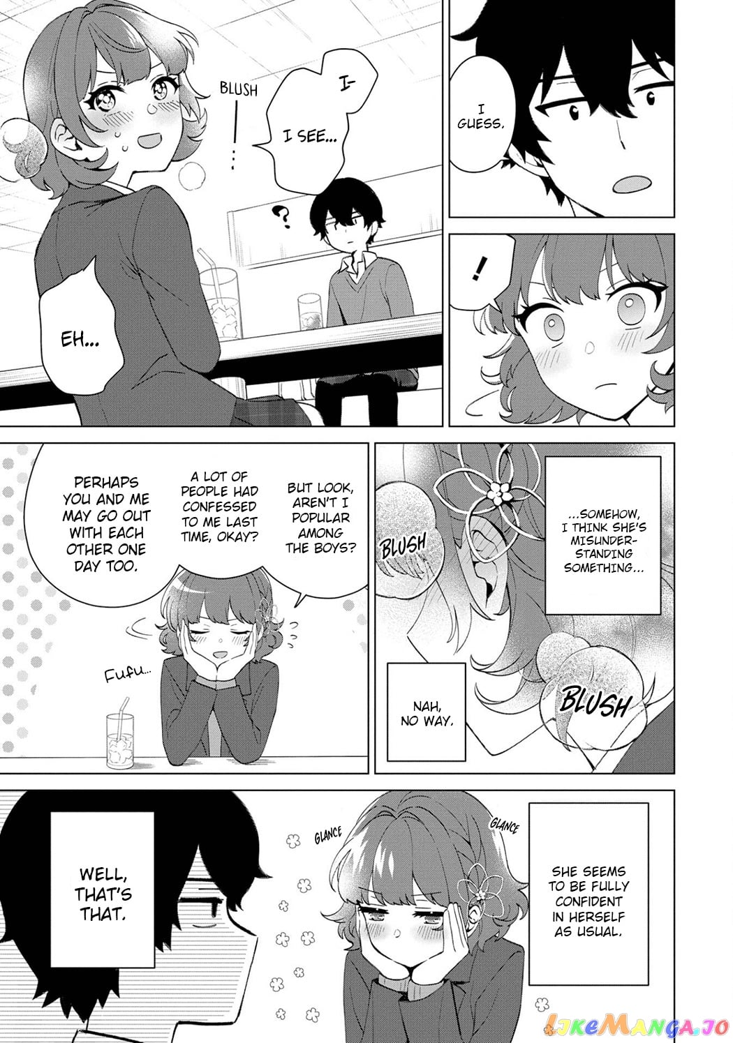 Please Leave Me Alone (For Some Reason, She Wants to Change a Lone Wolf's Helpless High School Life.) chapter 5.5 - page 7