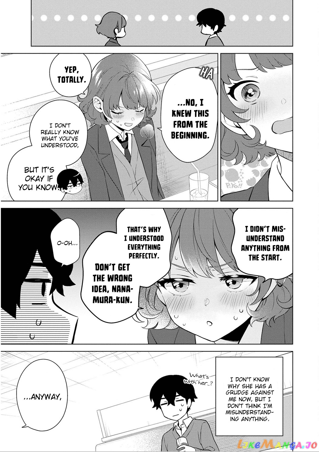 Please Leave Me Alone (For Some Reason, She Wants to Change a Lone Wolf's Helpless High School Life.) chapter 5.5 - page 9