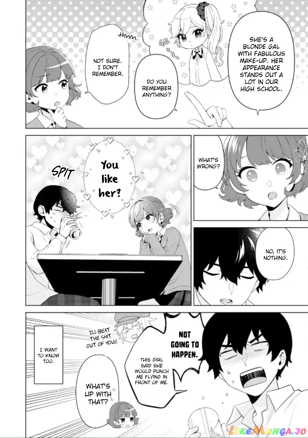 Please Leave Me Alone (For Some Reason, She Wants to Change a Lone Wolf's Helpless High School Life.) chapter 6 - page 14