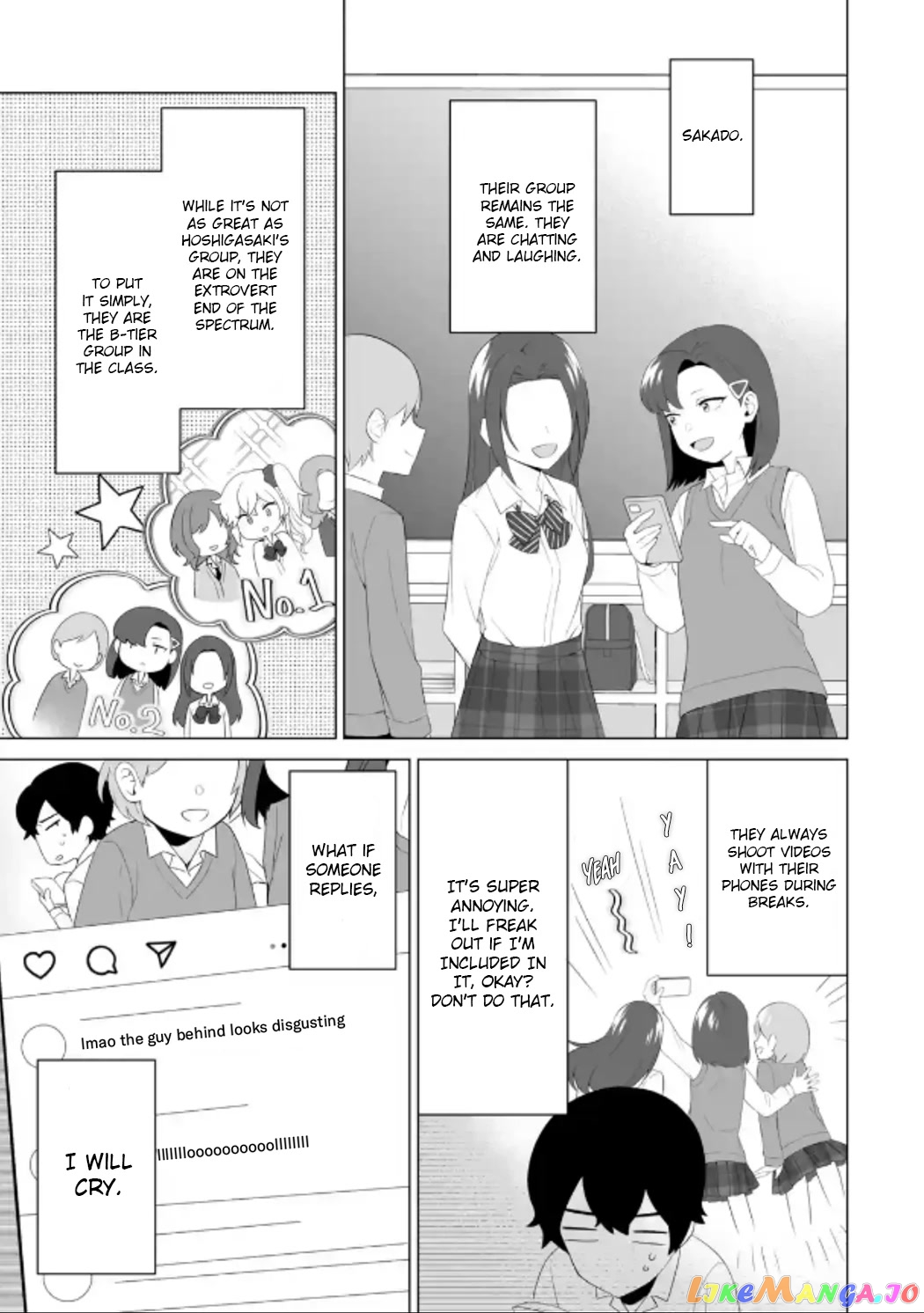 Please Leave Me Alone (For Some Reason, She Wants to Change a Lone Wolf's Helpless High School Life.) chapter 6 - page 21