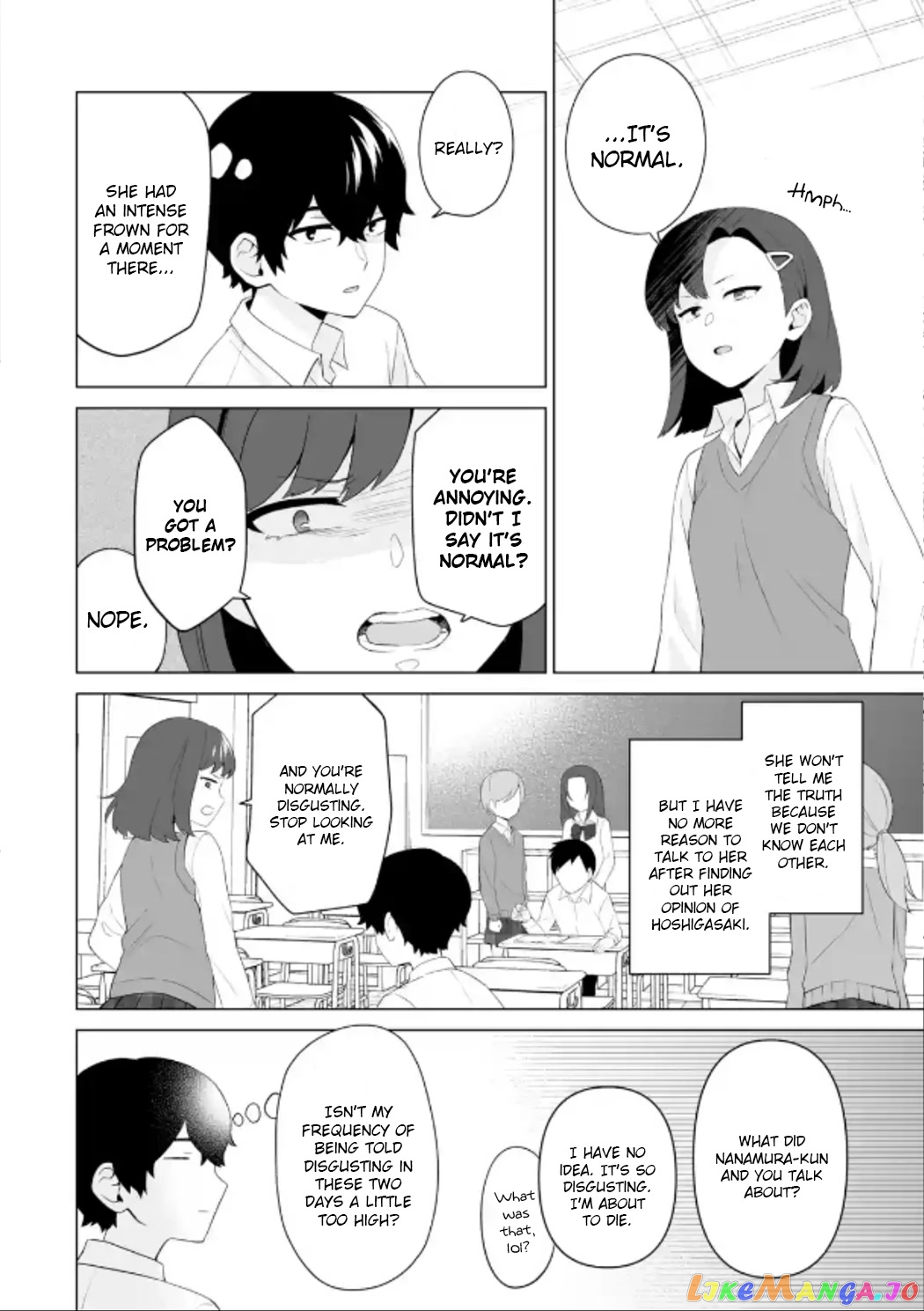 Please Leave Me Alone (For Some Reason, She Wants to Change a Lone Wolf's Helpless High School Life.) chapter 6 - page 24