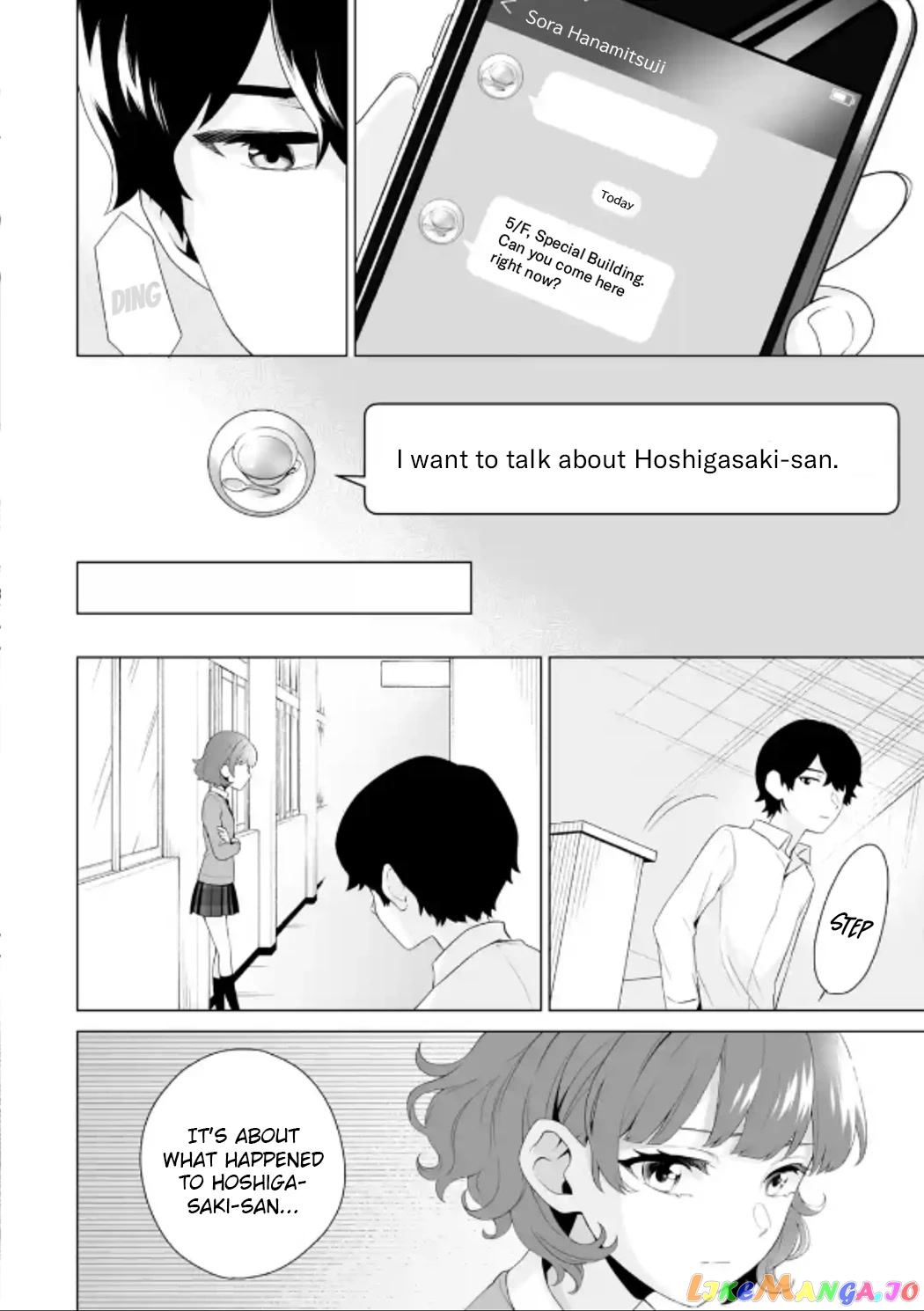 Please Leave Me Alone (For Some Reason, She Wants to Change a Lone Wolf's Helpless High School Life.) chapter 6 - page 28