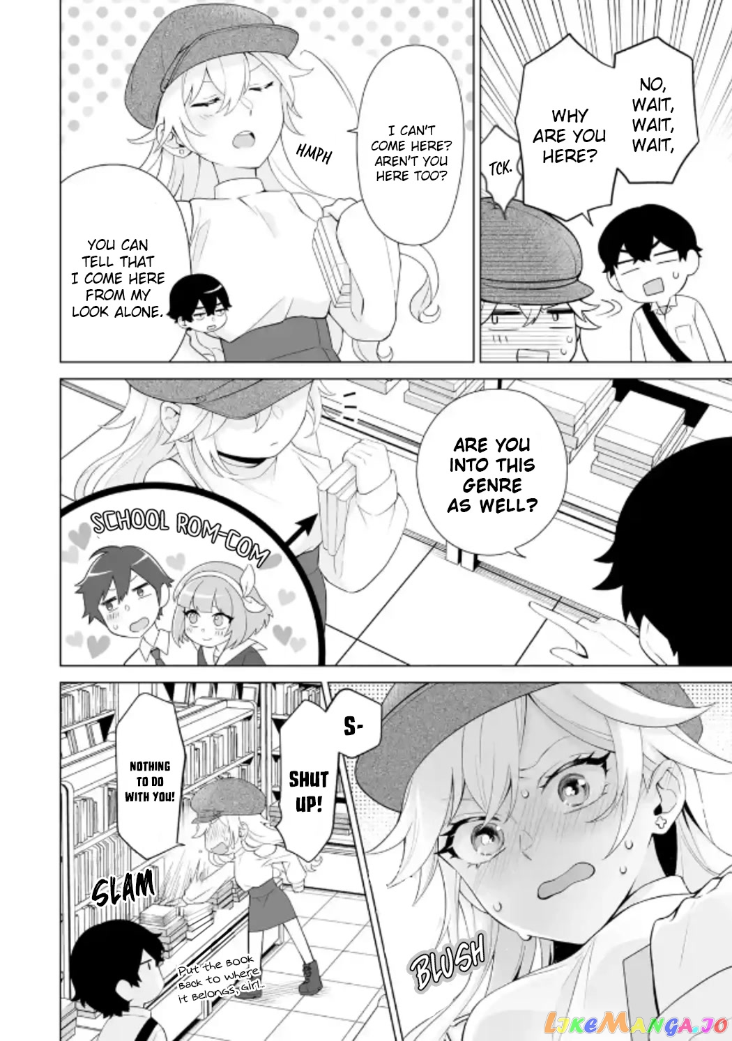 Please Leave Me Alone (For Some Reason, She Wants to Change a Lone Wolf's Helpless High School Life.) chapter 6 - page 4