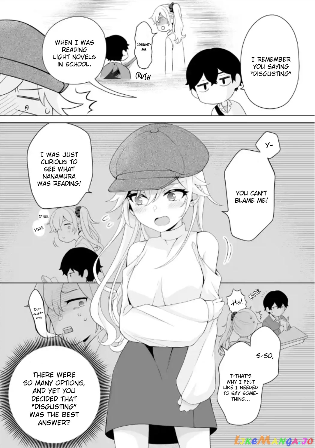 Please Leave Me Alone (For Some Reason, She Wants to Change a Lone Wolf's Helpless High School Life.) chapter 6 - page 5