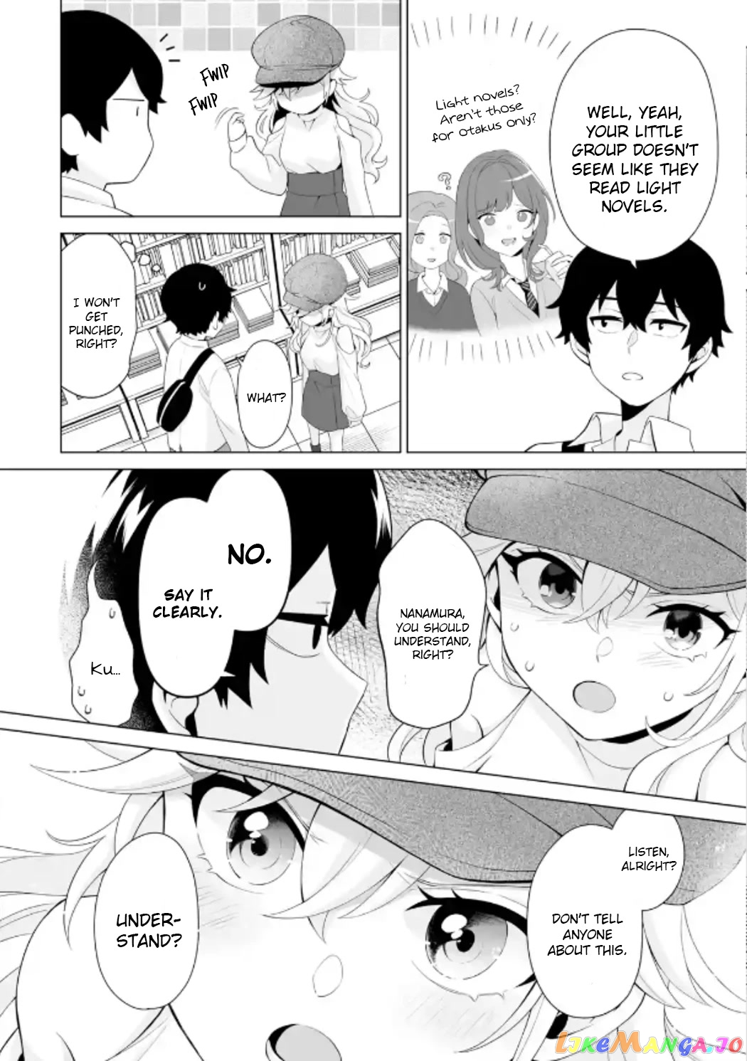 Please Leave Me Alone (For Some Reason, She Wants to Change a Lone Wolf's Helpless High School Life.) chapter 6 - page 6