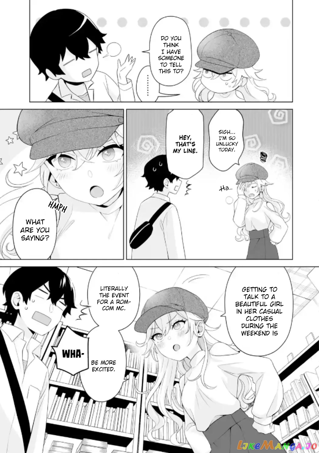 Please Leave Me Alone (For Some Reason, She Wants to Change a Lone Wolf's Helpless High School Life.) chapter 6 - page 7
