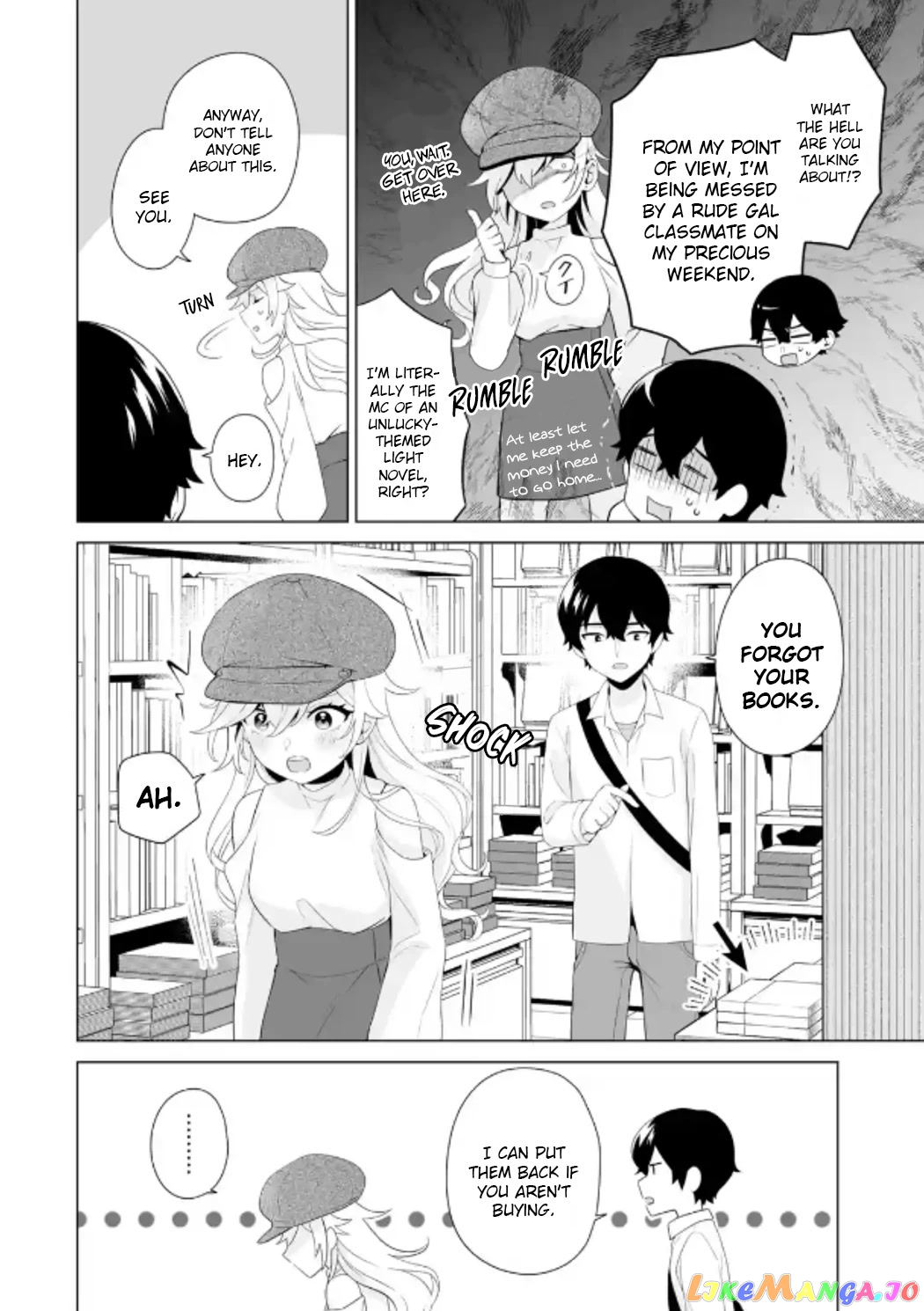 Please Leave Me Alone (For Some Reason, She Wants to Change a Lone Wolf's Helpless High School Life.) chapter 6 - page 8