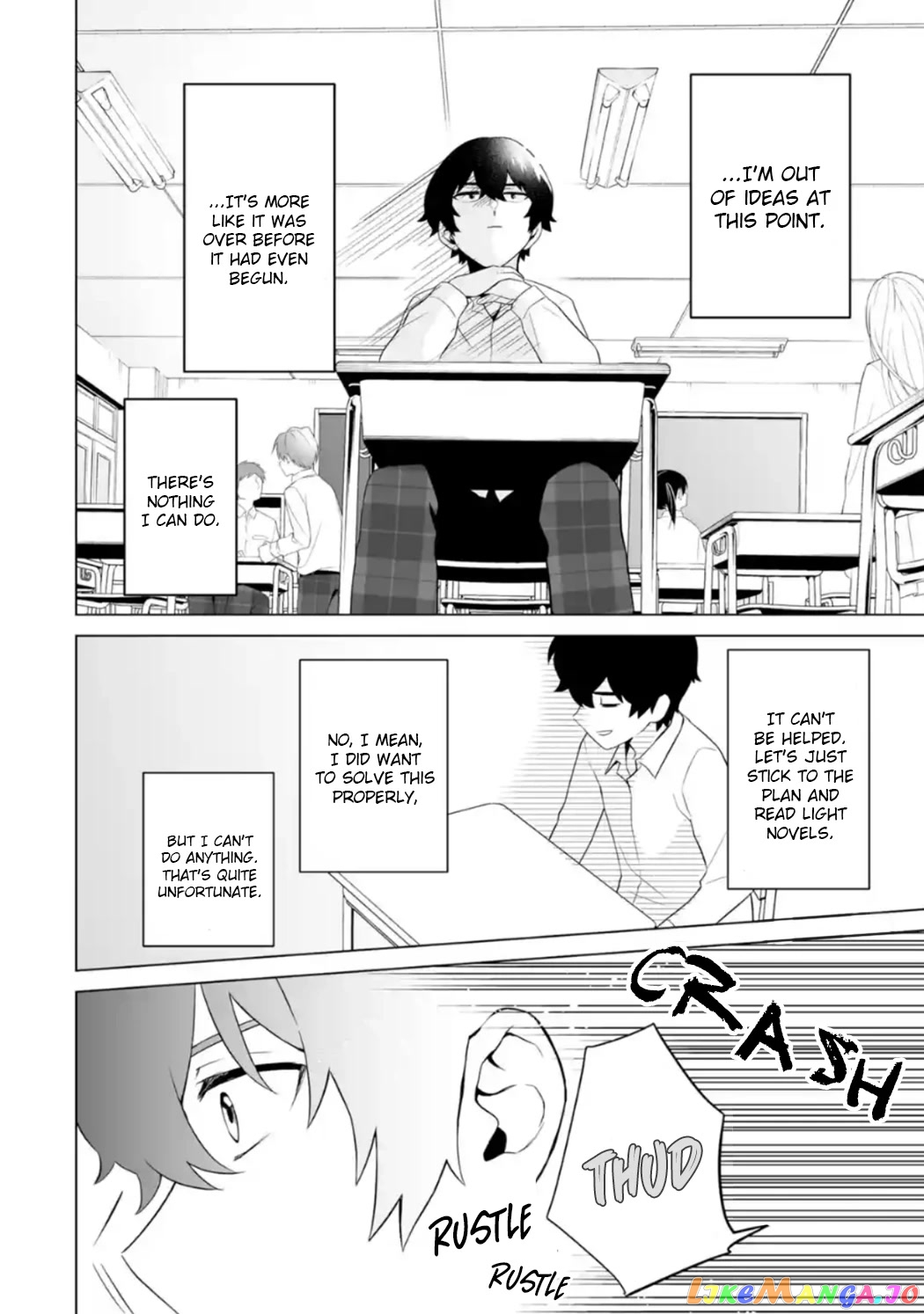 Please Leave Me Alone (For Some Reason, She Wants to Change a Lone Wolf's Helpless High School Life.) chapter 7 - page 10
