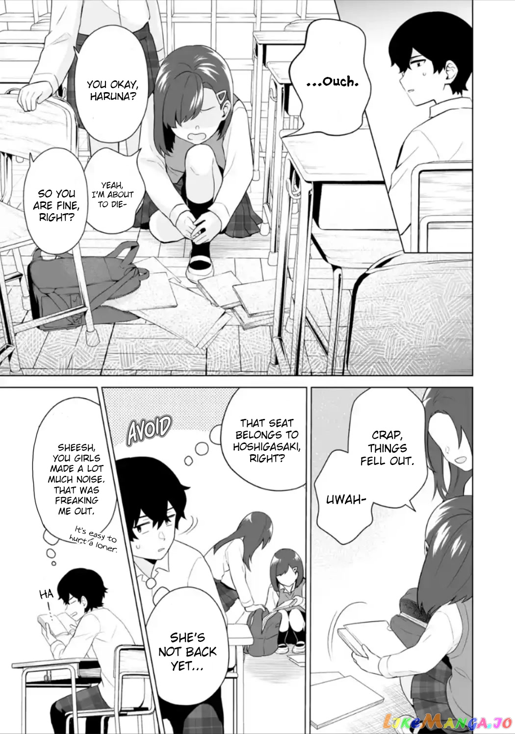 Please Leave Me Alone (For Some Reason, She Wants to Change a Lone Wolf's Helpless High School Life.) chapter 7 - page 11