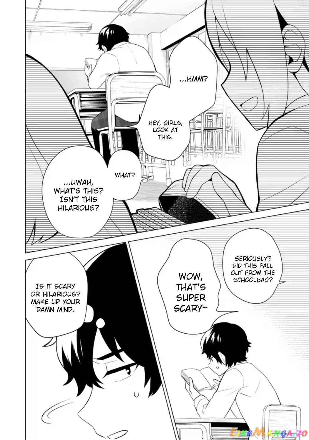 Please Leave Me Alone (For Some Reason, She Wants to Change a Lone Wolf's Helpless High School Life.) chapter 7 - page 12