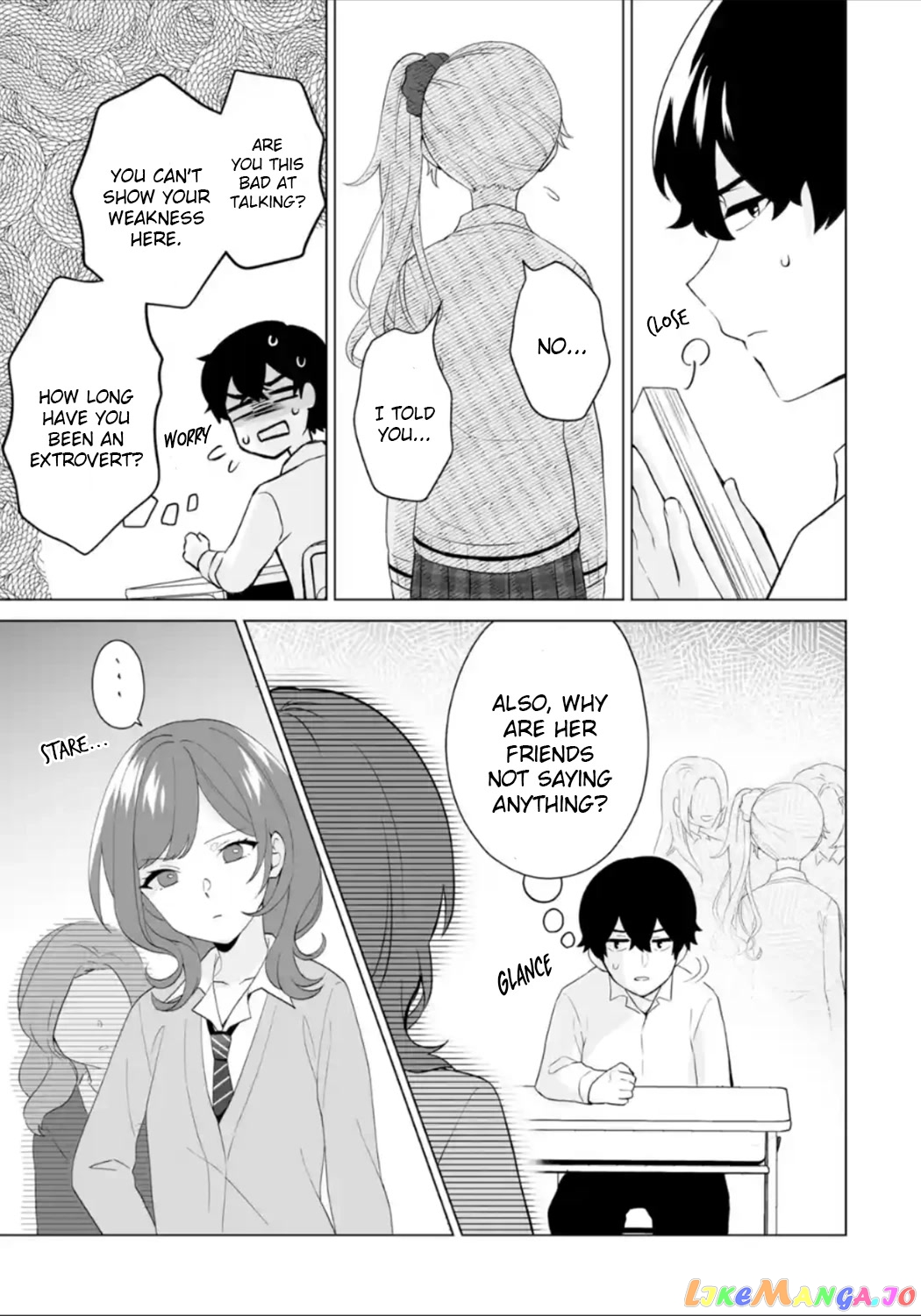 Please Leave Me Alone (For Some Reason, She Wants to Change a Lone Wolf's Helpless High School Life.) chapter 7 - page 19
