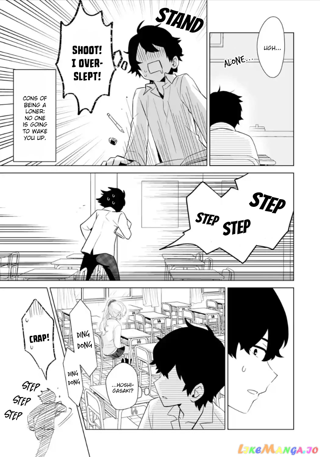 Please Leave Me Alone (For Some Reason, She Wants to Change a Lone Wolf's Helpless High School Life.) chapter 7 - page 23