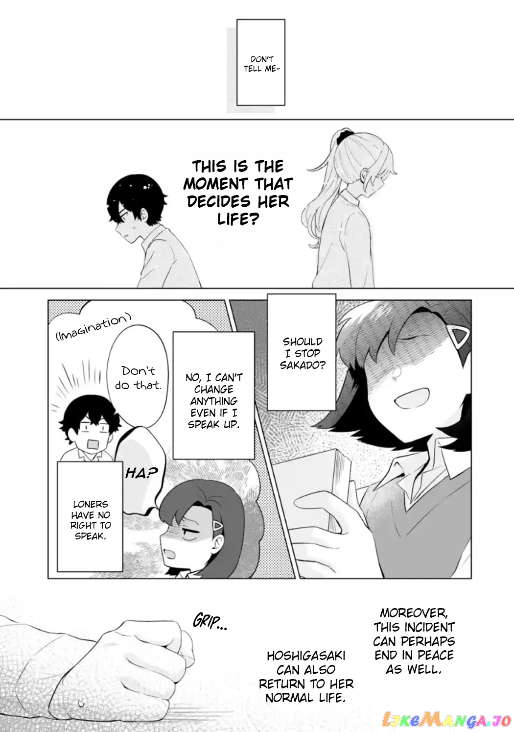 Please Leave Me Alone (For Some Reason, She Wants to Change a Lone Wolf's Helpless High School Life.) chapter 7 - page 25