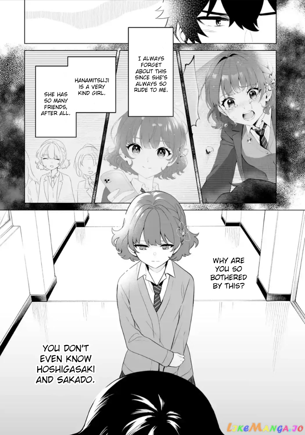 Please Leave Me Alone (For Some Reason, She Wants to Change a Lone Wolf's Helpless High School Life.) chapter 7 - page 6