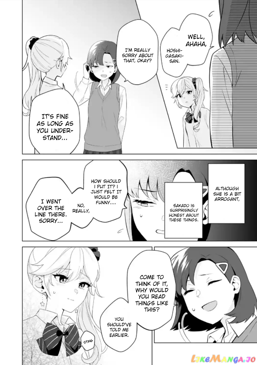 Please Leave Me Alone (For Some Reason, She Wants to Change a Lone Wolf's Helpless High School Life.) chapter 8 - page 10