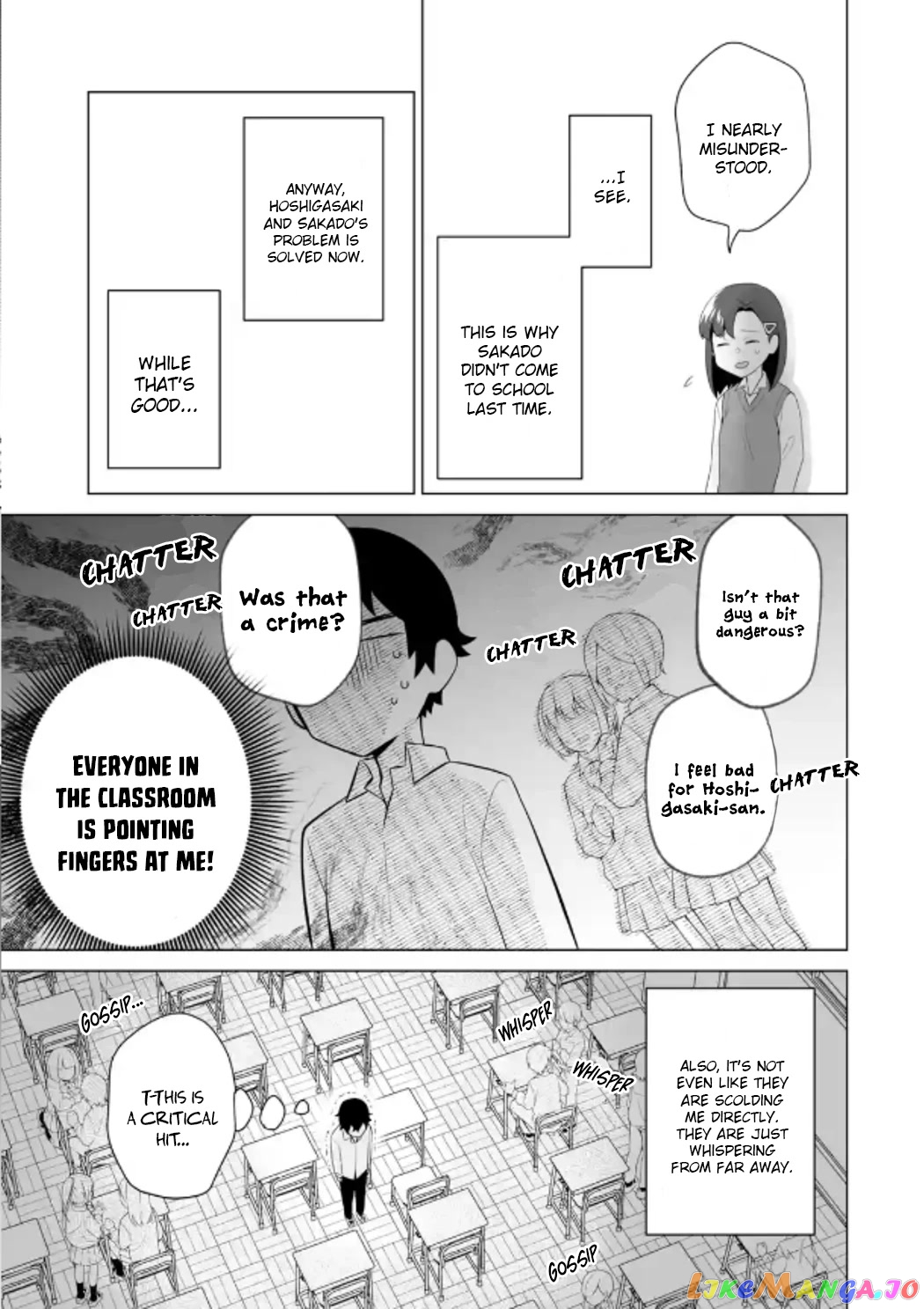 Please Leave Me Alone (For Some Reason, She Wants to Change a Lone Wolf's Helpless High School Life.) chapter 8 - page 11