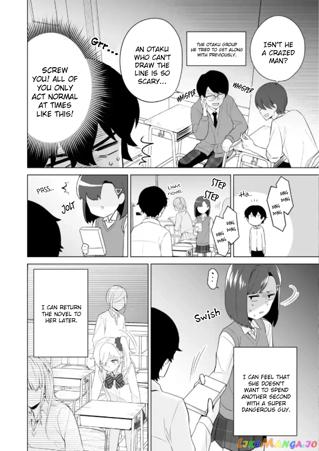 Please Leave Me Alone (For Some Reason, She Wants to Change a Lone Wolf's Helpless High School Life.) chapter 8 - page 12