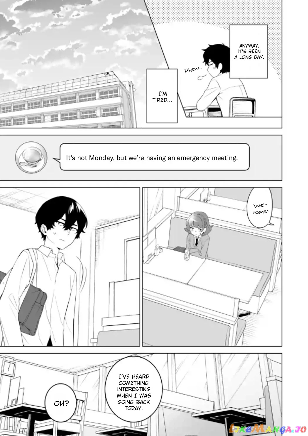 Please Leave Me Alone (For Some Reason, She Wants to Change a Lone Wolf's Helpless High School Life.) chapter 8 - page 13