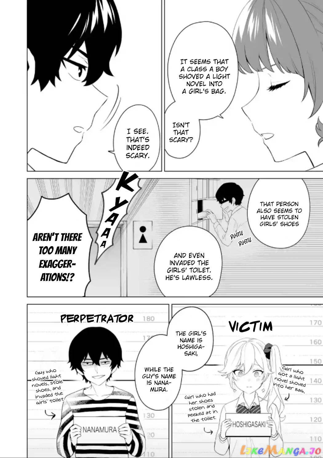Please Leave Me Alone (For Some Reason, She Wants to Change a Lone Wolf's Helpless High School Life.) chapter 8 - page 14