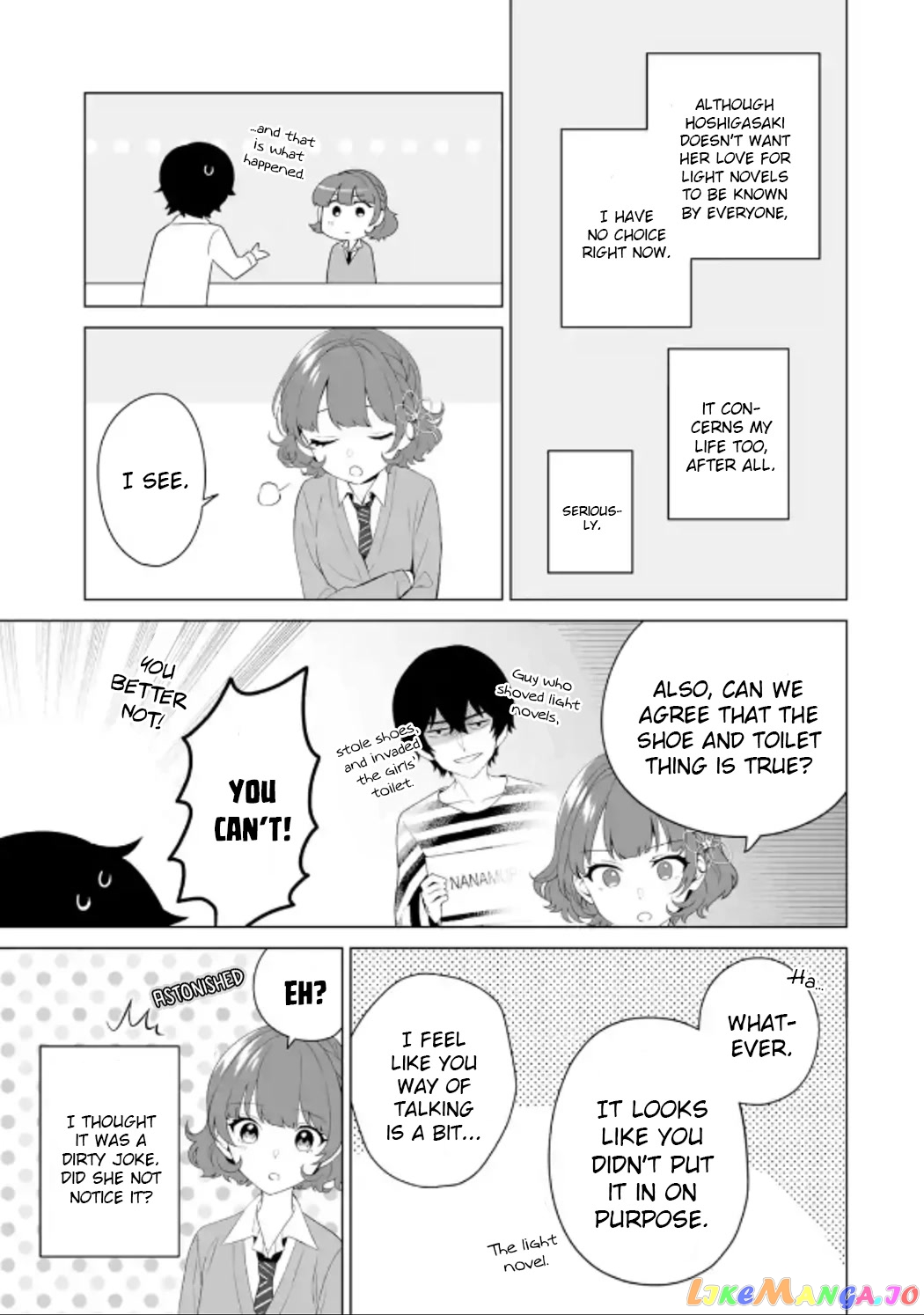 Please Leave Me Alone (For Some Reason, She Wants to Change a Lone Wolf's Helpless High School Life.) chapter 8 - page 17