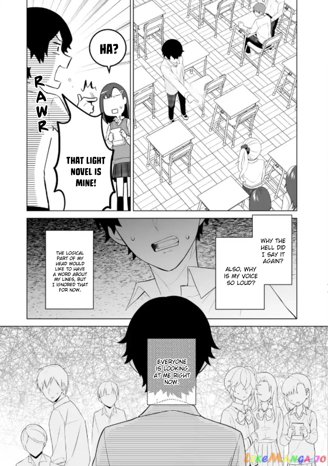 Please Leave Me Alone (For Some Reason, She Wants to Change a Lone Wolf's Helpless High School Life.) chapter 8 - page 2