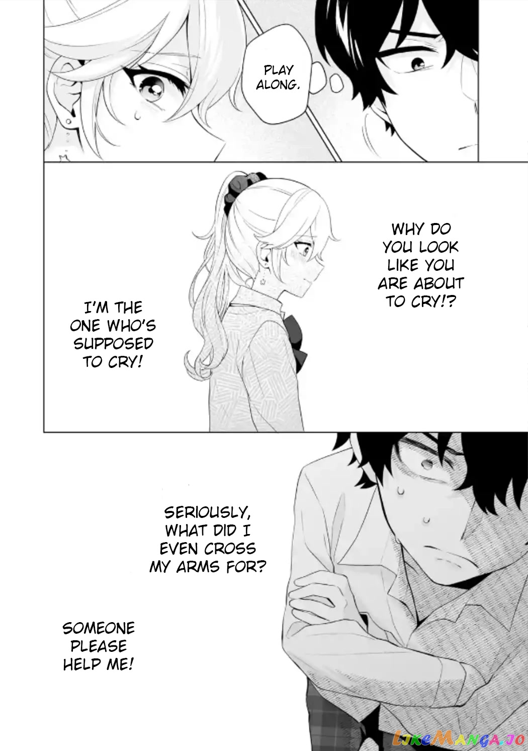 Please Leave Me Alone (For Some Reason, She Wants to Change a Lone Wolf's Helpless High School Life.) chapter 8 - page 6