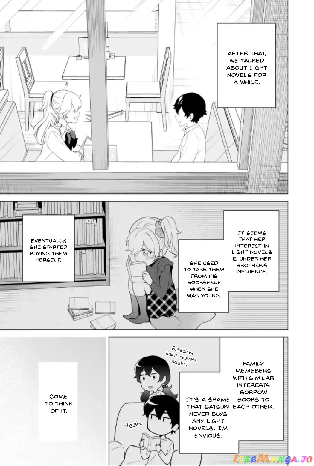 Please Leave Me Alone (For Some Reason, She Wants to Change a Lone Wolf's Helpless High School Life.) chapter 9 - page 21