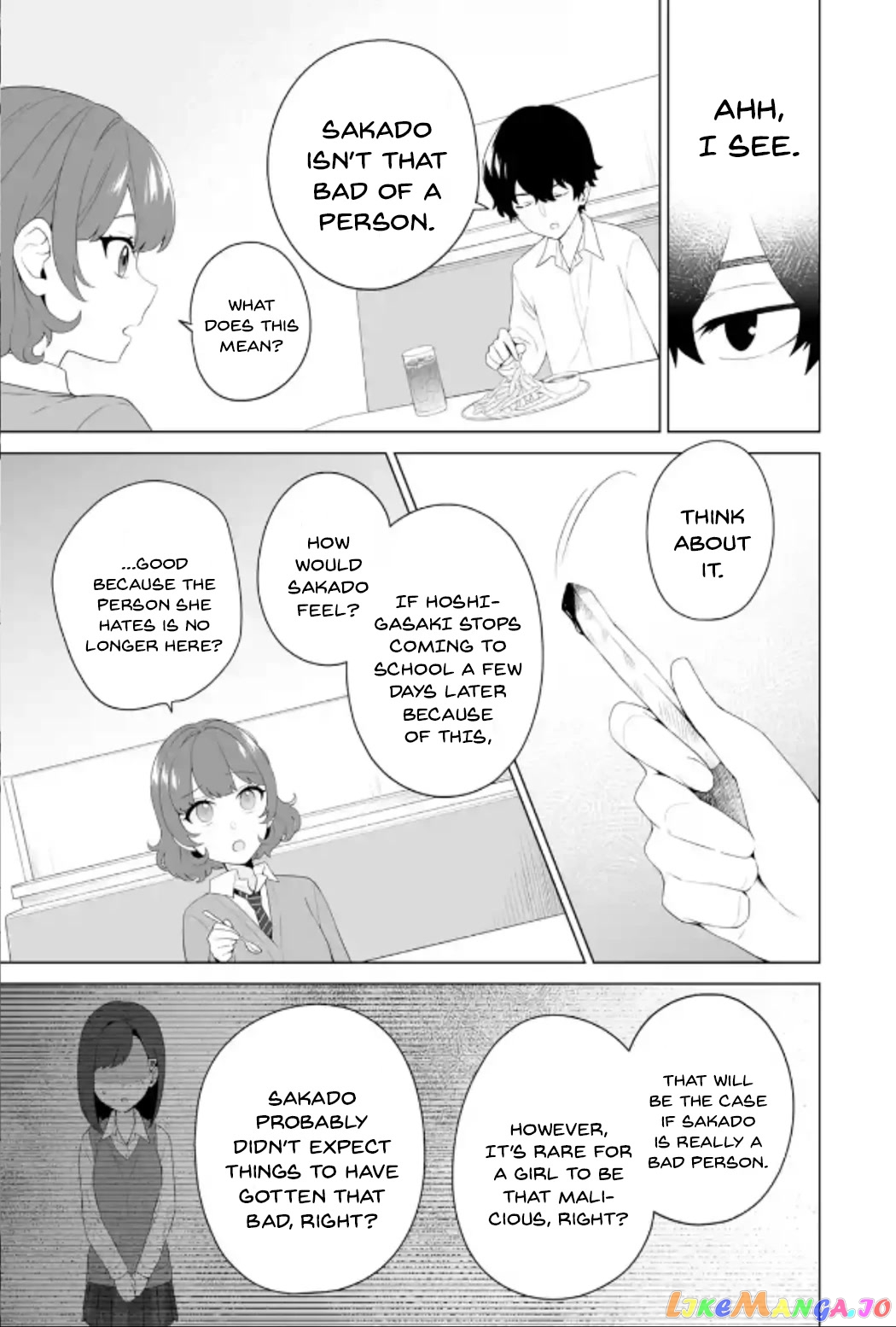 Please Leave Me Alone (For Some Reason, She Wants to Change a Lone Wolf's Helpless High School Life.) chapter 9 - page 9